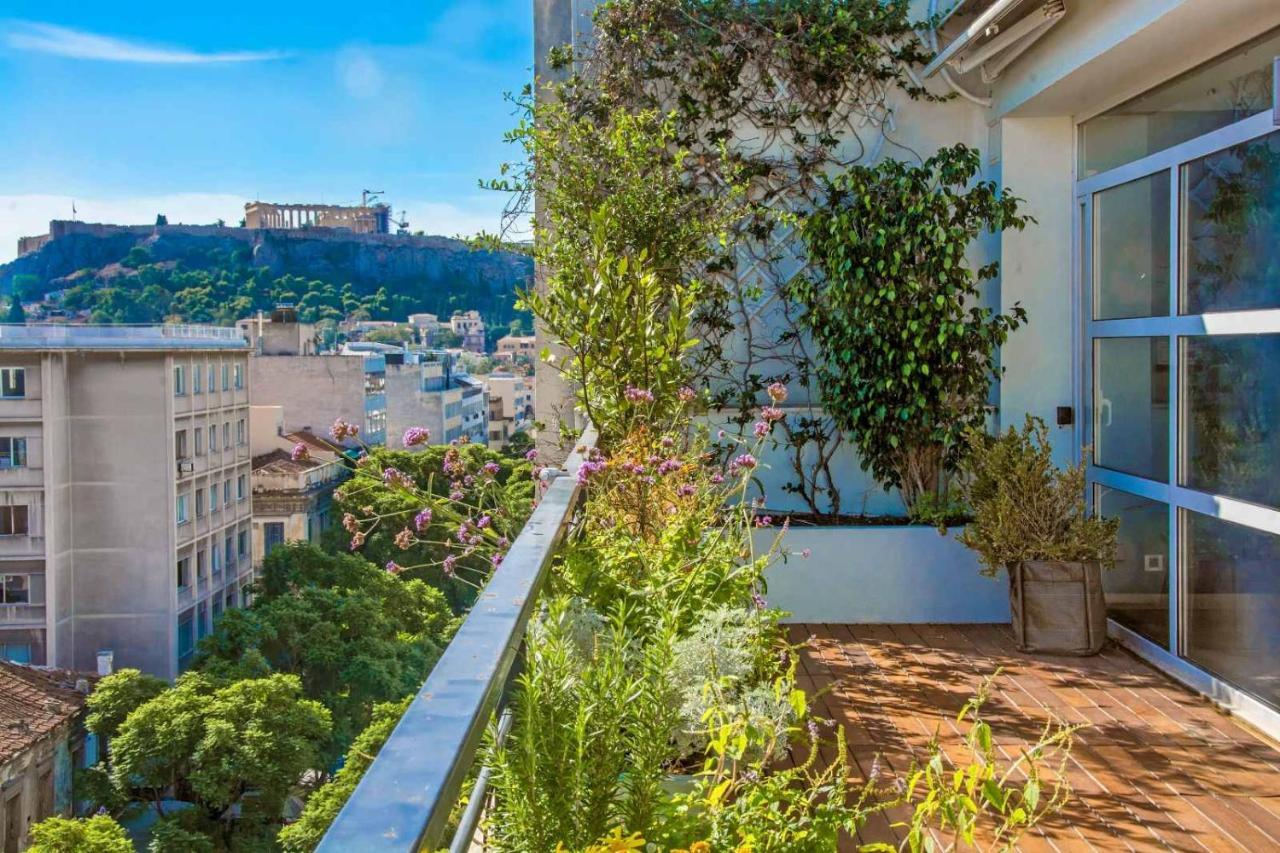 Апартаменти Hidesign Athens Art Loft Penthouse Acropolis View Екстер'єр фото