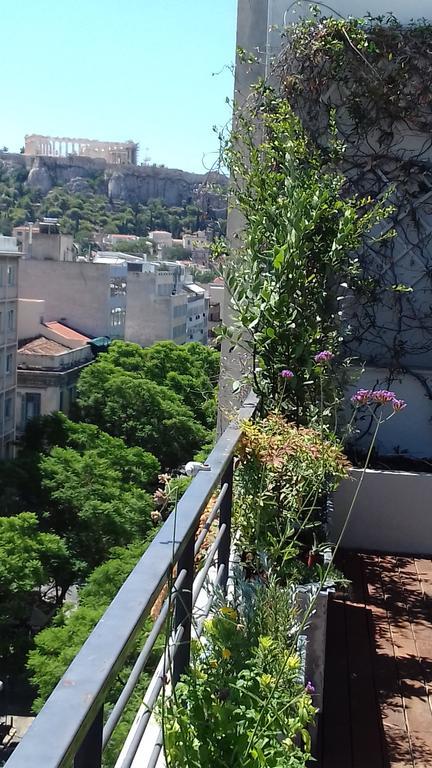 Апартаменти Hidesign Athens Art Loft Penthouse Acropolis View Екстер'єр фото