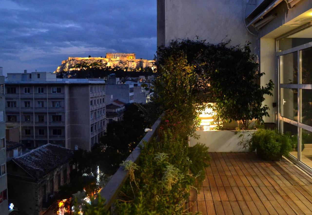 Апартаменти Hidesign Athens Art Loft Penthouse Acropolis View Екстер'єр фото
