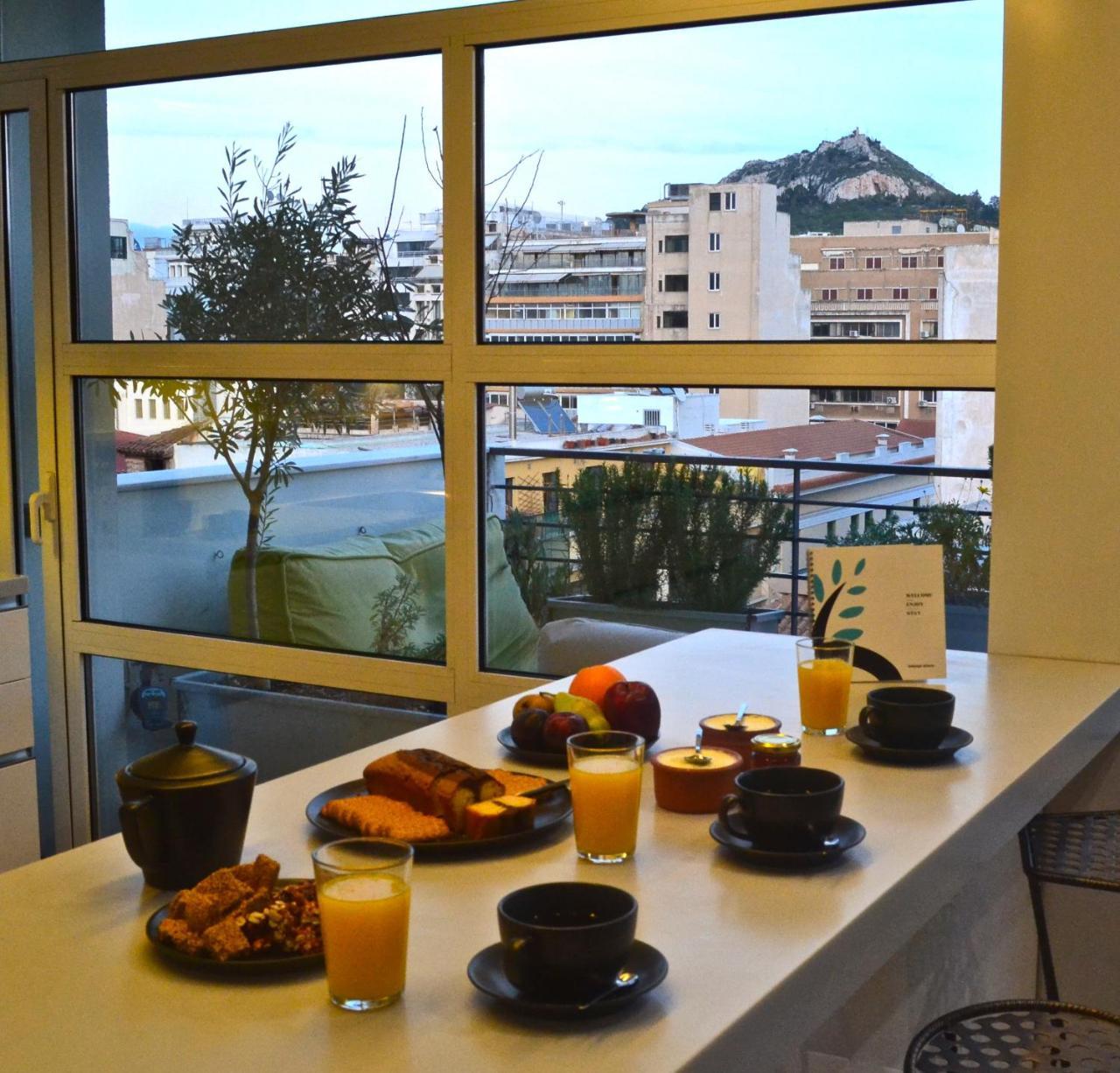 Апартаменти Hidesign Athens Art Loft Penthouse Acropolis View Екстер'єр фото
